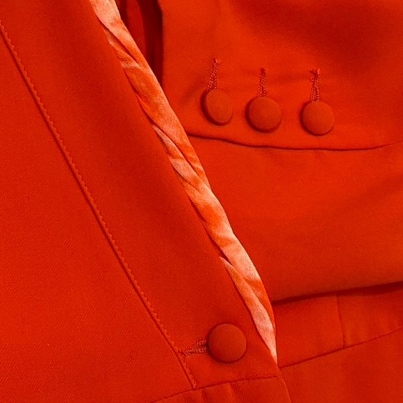 CAbi Jane Jacket Wrap Blazer Grenadine Chiffon Crossover Coat - Size 4 NEW - Picture 11 of 12